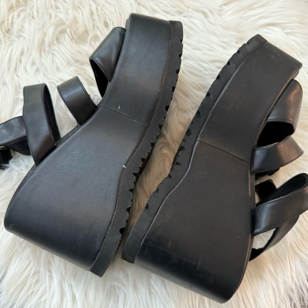 Free People Chelsea Strappy Platform Sandals - Picture 9 of 10